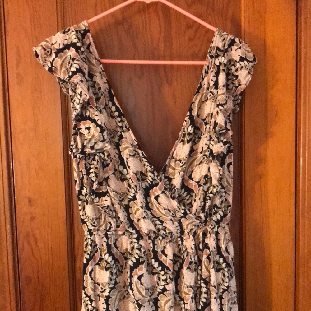 criss crossed top dress